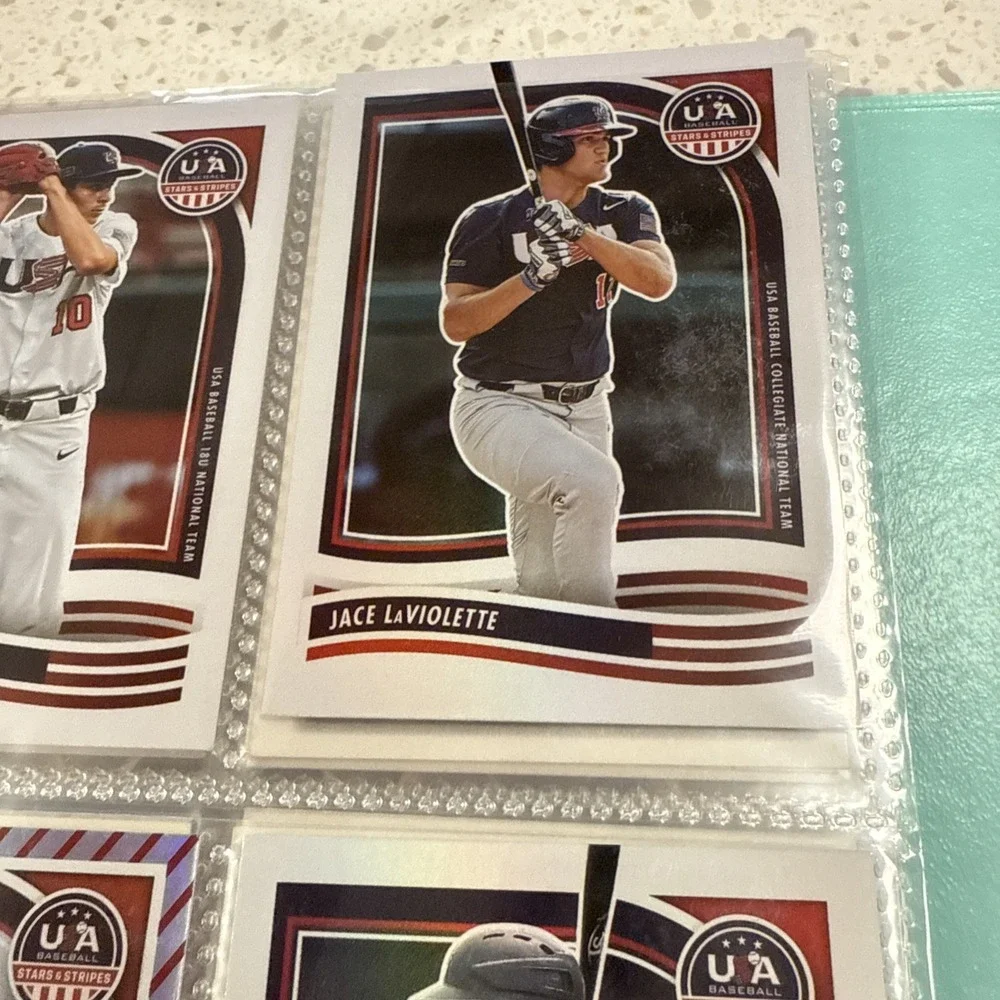 USA Baseball Stars & Stripes 2024 Panini Cards Lot Of 10